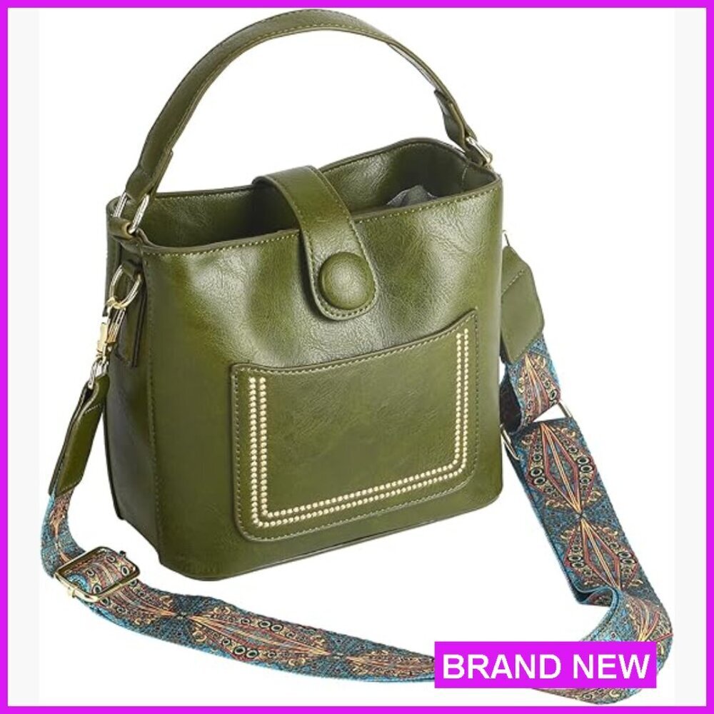 Small PU Leather Crossbody Bag Adjustable Strap Travel Chic Minimal Style